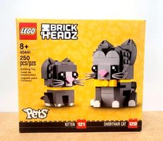 LEGO BRICKHEADZ: Lovely Shorthair Cats (40441)