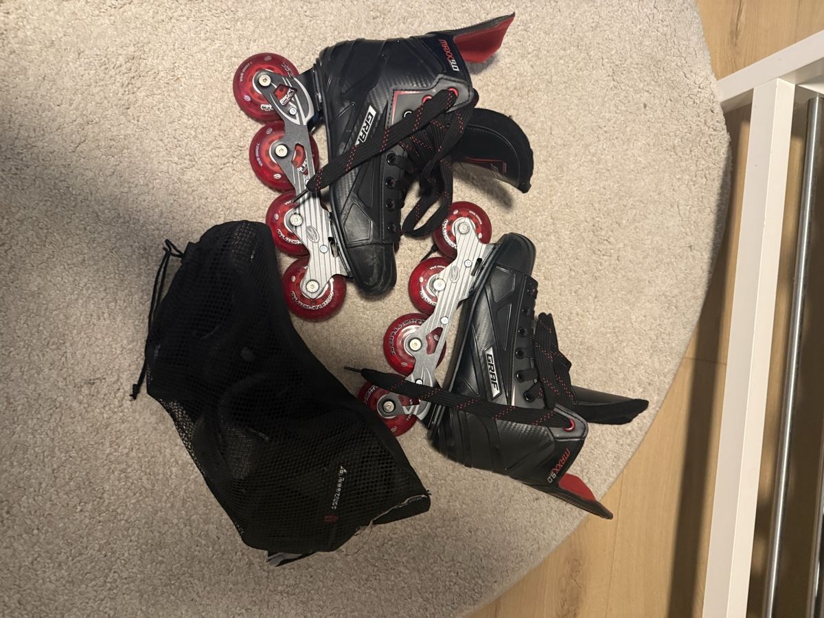 Patins à roul. & inline: Inlineskates Graf Grösse 37 mit Protektoren  – D'occasion à Wohlen AG par Chili81