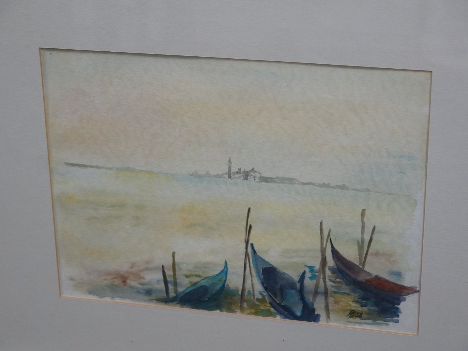 Dipinti: Venedig Aquarell Kunstwerk – Usato da Rüti ZH venduto da Restwert_Rueti_ZH 2