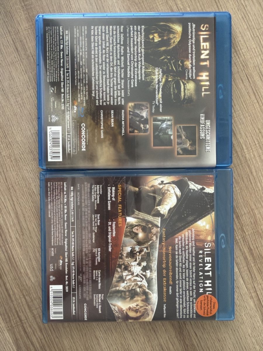 Tutti i DVDs: Silent Hill 1&2 BluRay – Usato da Hagendorn venduto da masterchieff 1