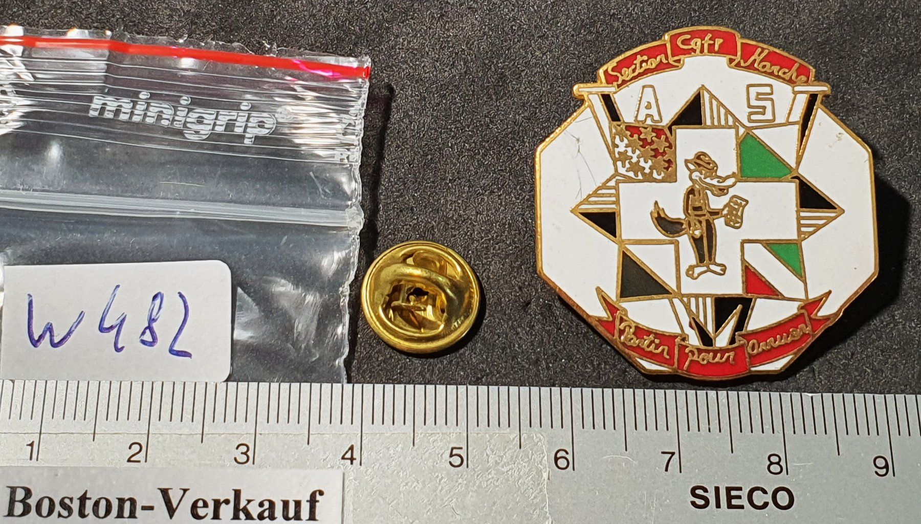 Plaquettes & Badges: W482 - Pin Section CQFR Marche Wolf – D'occasion à Reinach BL par Boston-Verkauf 1