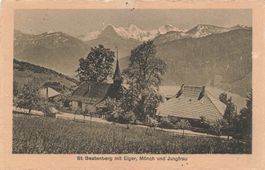 t. Beatenberg (BE) – Mit Blick auf Eiger, Mönch und Jungfrau