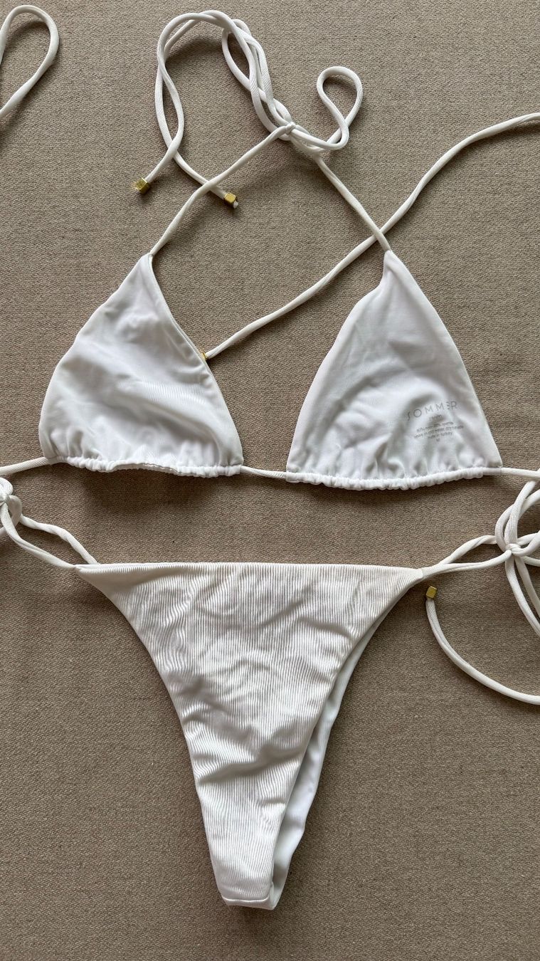 Badekleider & Bikinis: Sommer Swim Bikini weiss Gr. M – Gebraucht aus Klingnau von Vdado 1