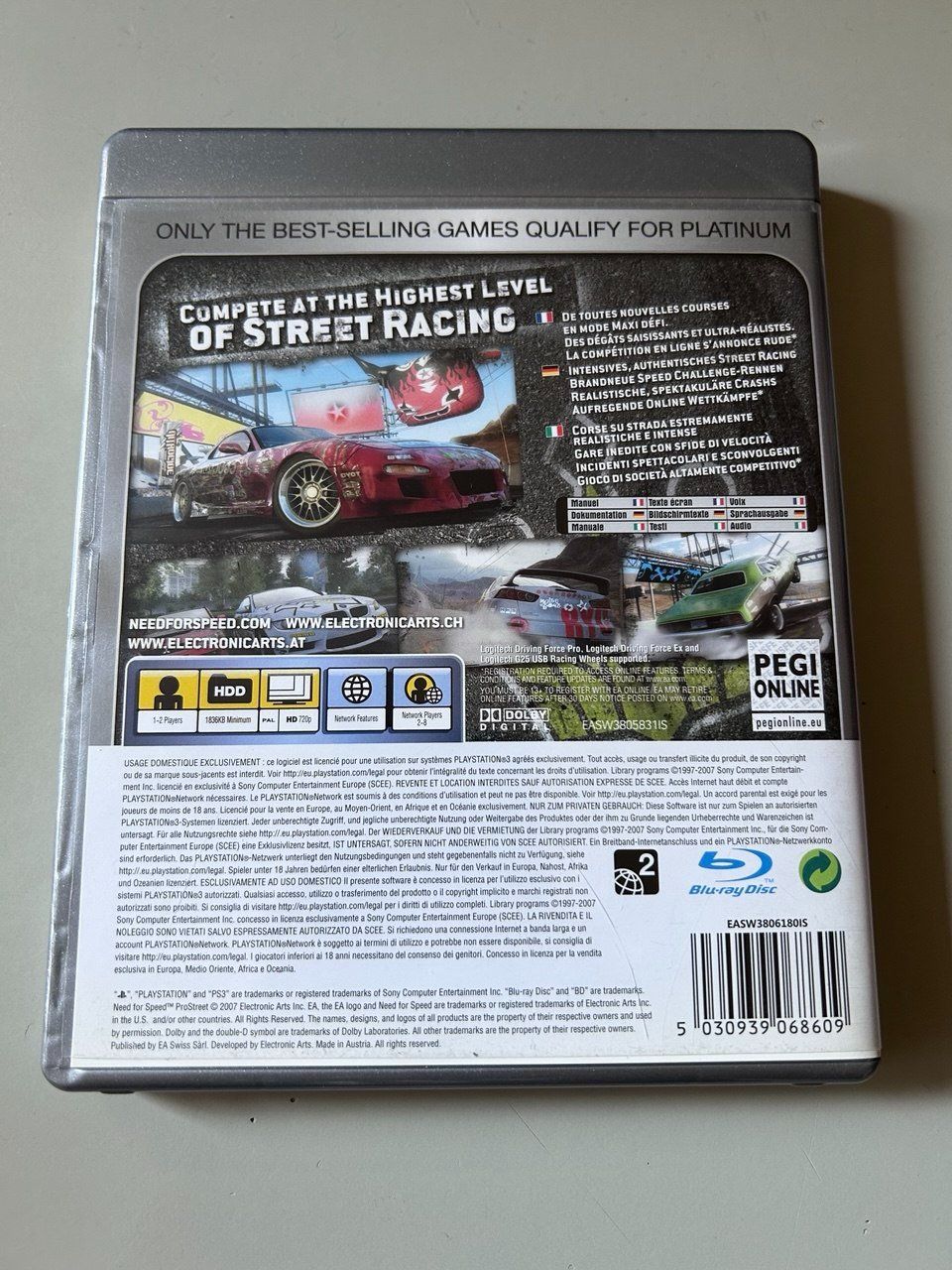 Sony Jeux: Need for Speed: ProStreet per PlayStation 3 – D'occasion à Giubiasco par LorisVale 1