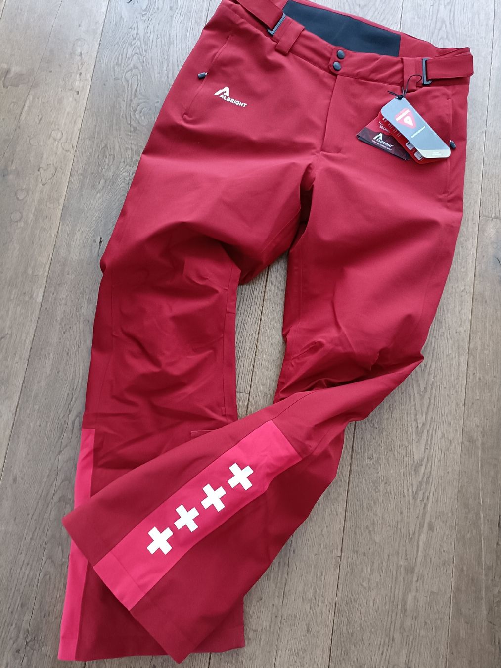 Albright Hosen: ALBRIGHT Skihose SWISS OLYMPIC Gr M – Neu und originalverpackt aus Hauenstein von