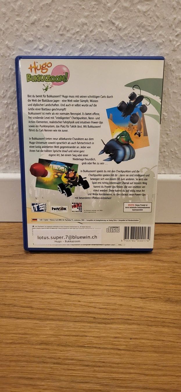 Sony Spiele: PS2 Hugo Bukkazoom – Gebraucht aus Münsingen von Heroism2010 1