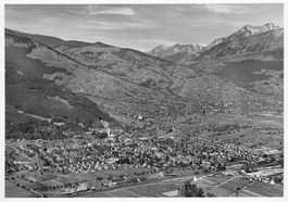 .Buchs-Werdenberg SG , Flugaufnahme