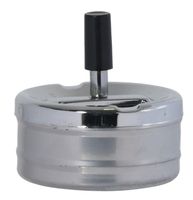 Gastro Pro  Drehascher 9,5 cm verchromt Windaschenbecher