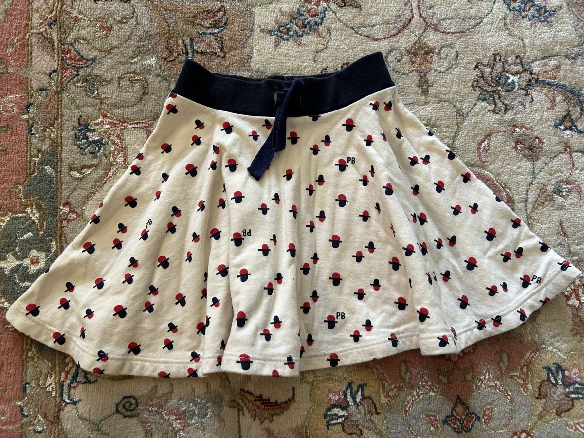 Petit Bateau Vestiti & Gonne: Petit Bateau skirt - Navy & Patterned, Size 4 – Nuovo (secondo la descrizione) da Maur venduto da SaraYannick 1