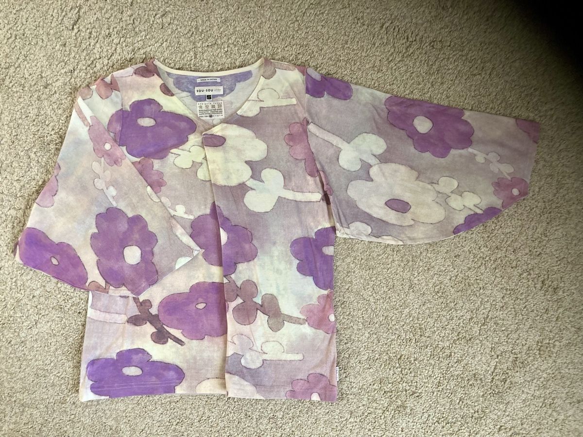 Kimonos: Bluse japanischer Kimono-Stil S SOUSOU – Gebraucht aus Allschwil von waldlachen