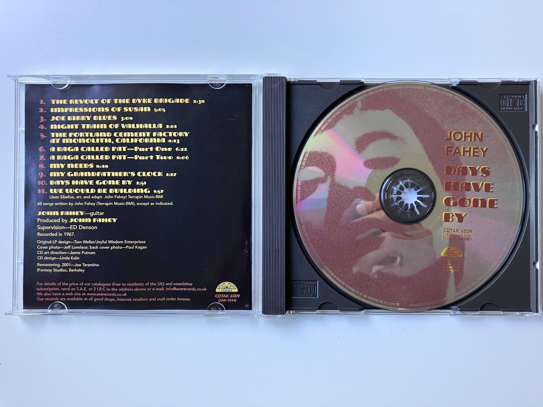 CD: John Fahey – Days Have Gone By CD – Usato da Luzern venduto da Madvibe 1