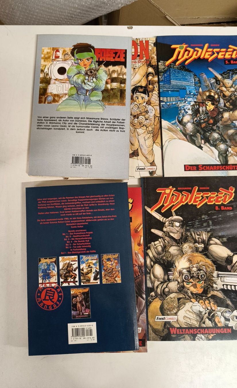 Fumetti: 7 Comics Masamune Shirow – Usato da Basel venduto da bk_brockibasel 2