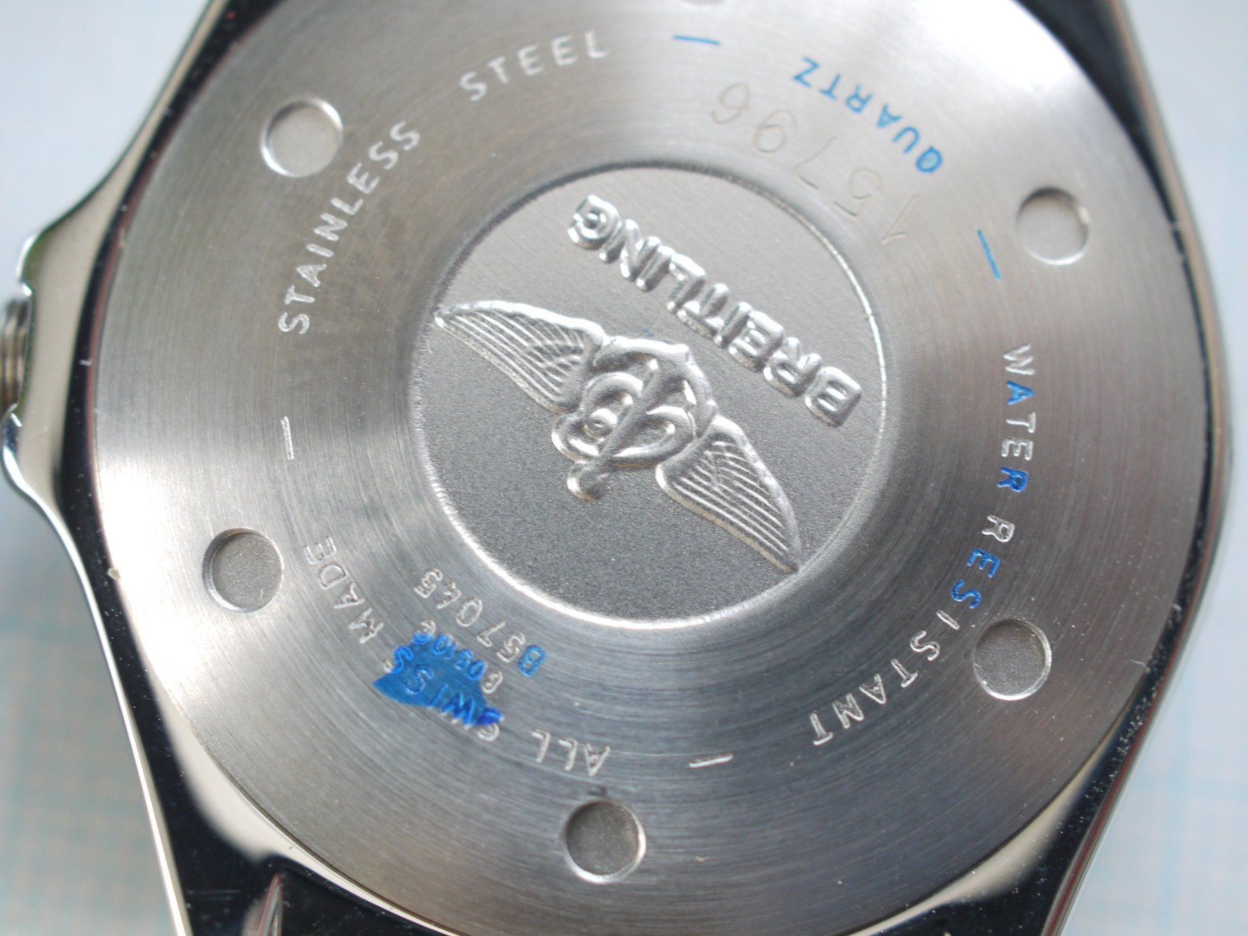 Breitling Orologi: Breitling 3 Gehäuse Stainless Steel ref.B57045, D57045, B520 – Usato da Gross venduto da Retro20 6