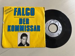 FALCO rare Single Der Kommissar Kult Frankreich diff Cover