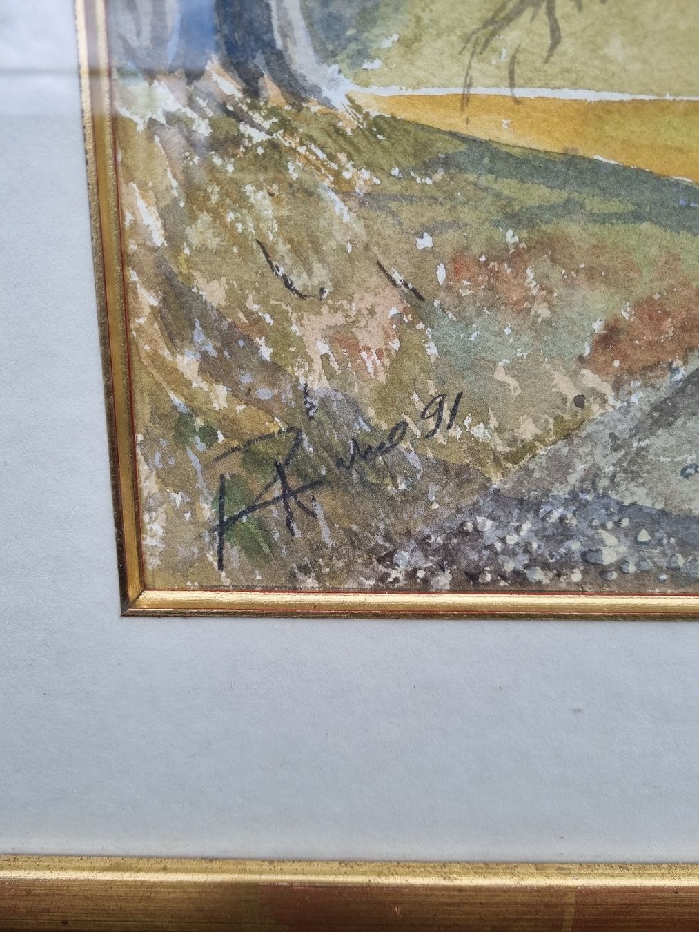Dipinti: Roland Zahnd acquarello – Usato da Ostermundigen venduto da vintage60 1