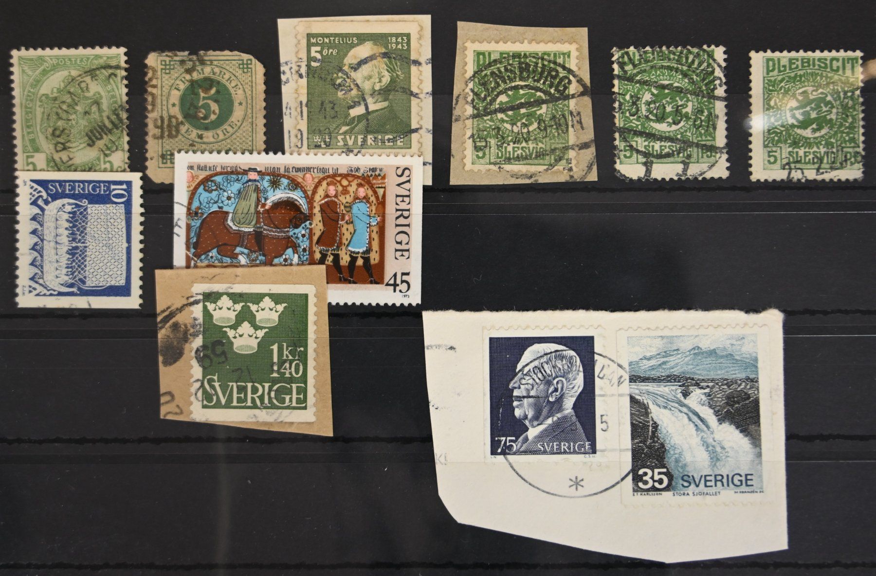 Tous les timbres: Schweden & Schleswig 1920 – D'occasion à Winterthur par Rwa