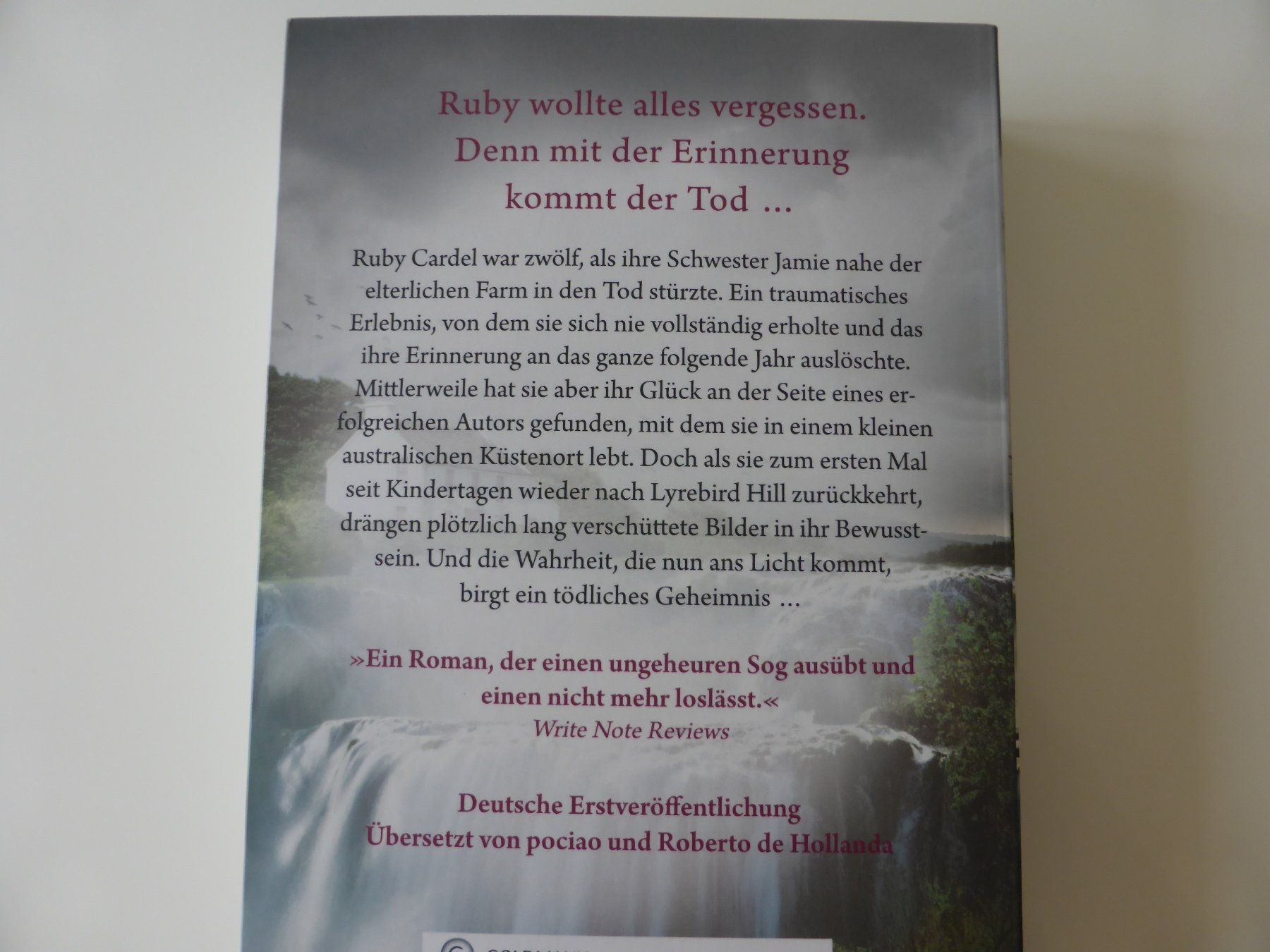 Bücher: Anna Romer " Am dunklen Fluss" – Gebraucht aus Trimmis von bergamo10 1