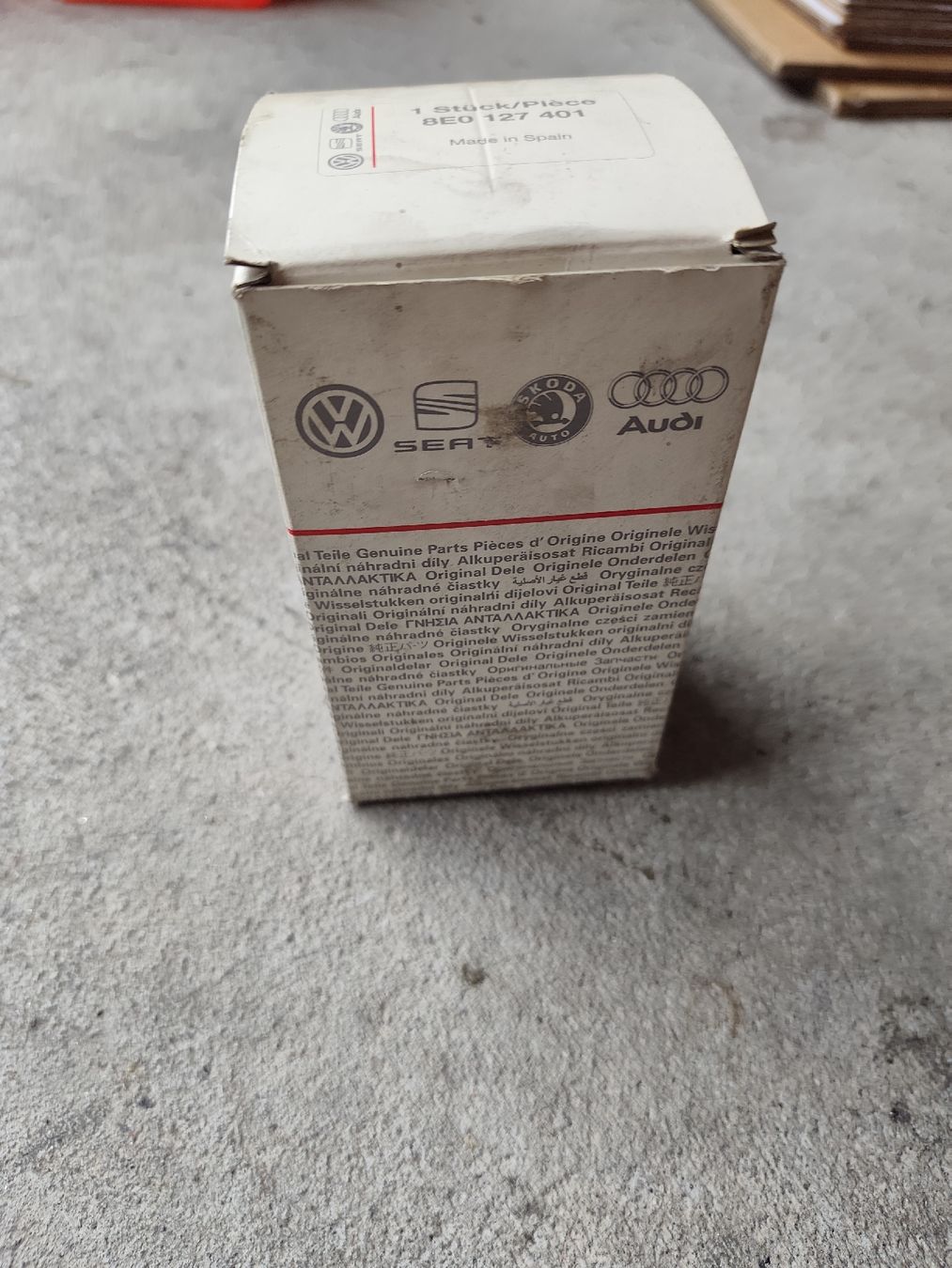 Audi Toutes les pièces auto: Kraftstofffilter 8E0 127 401 Audi TDI neu – Neuf avec emballage d'origine à Rebstein par andi322 1