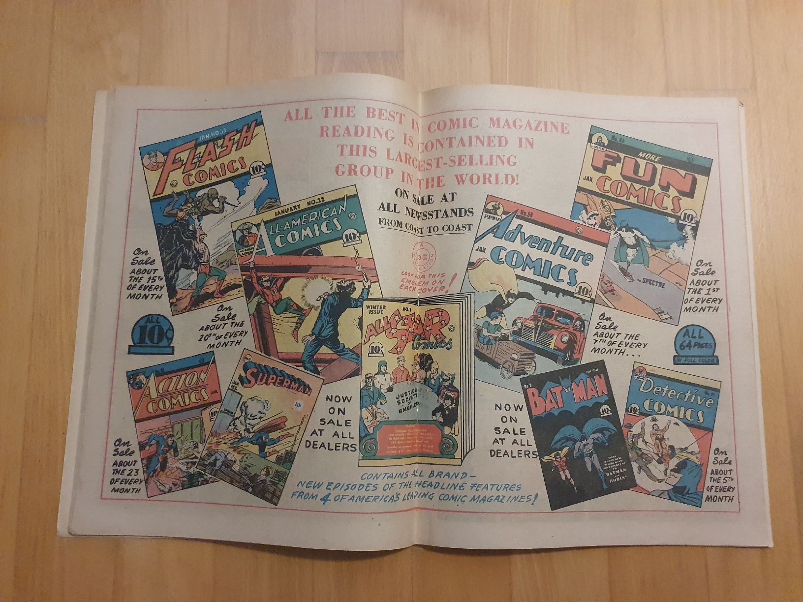 Fumetti: All Star Comics #3 - DC Comics Famous 1st Edition 1975 – Usato da Zürich venduto da Comixbazaar 4