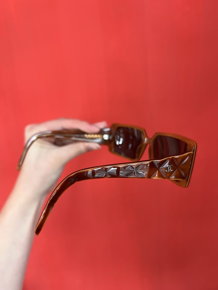 Chanel Occhiali & Lenti: CHANEL Sonnenbrille braun – Usato da Zürich venduto da car_x52z 3