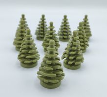 Lego Baum, Tree Pine Small 2 x 2 x 4 Olive green / Neu!