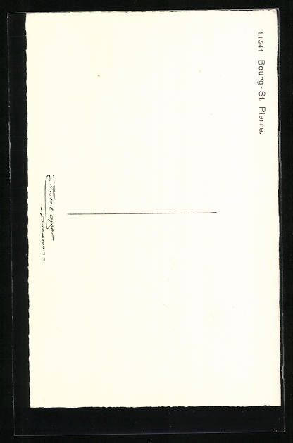 Cartoline postali: AK Bourg-St. Pierre, Panorama – Usato da Berlin venduto da bartko-reher 1
