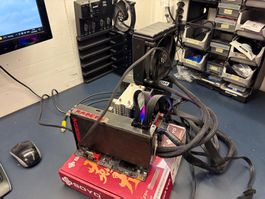 AMD Radeon R9 Fury X (Karte IO, Kühler defekt)
