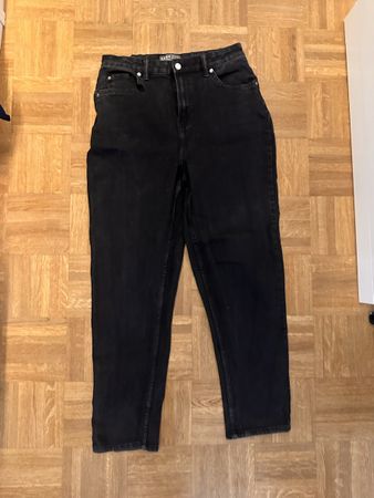 Schwarze Mom Jeans von Primark, Grösse 42, Top Zustand