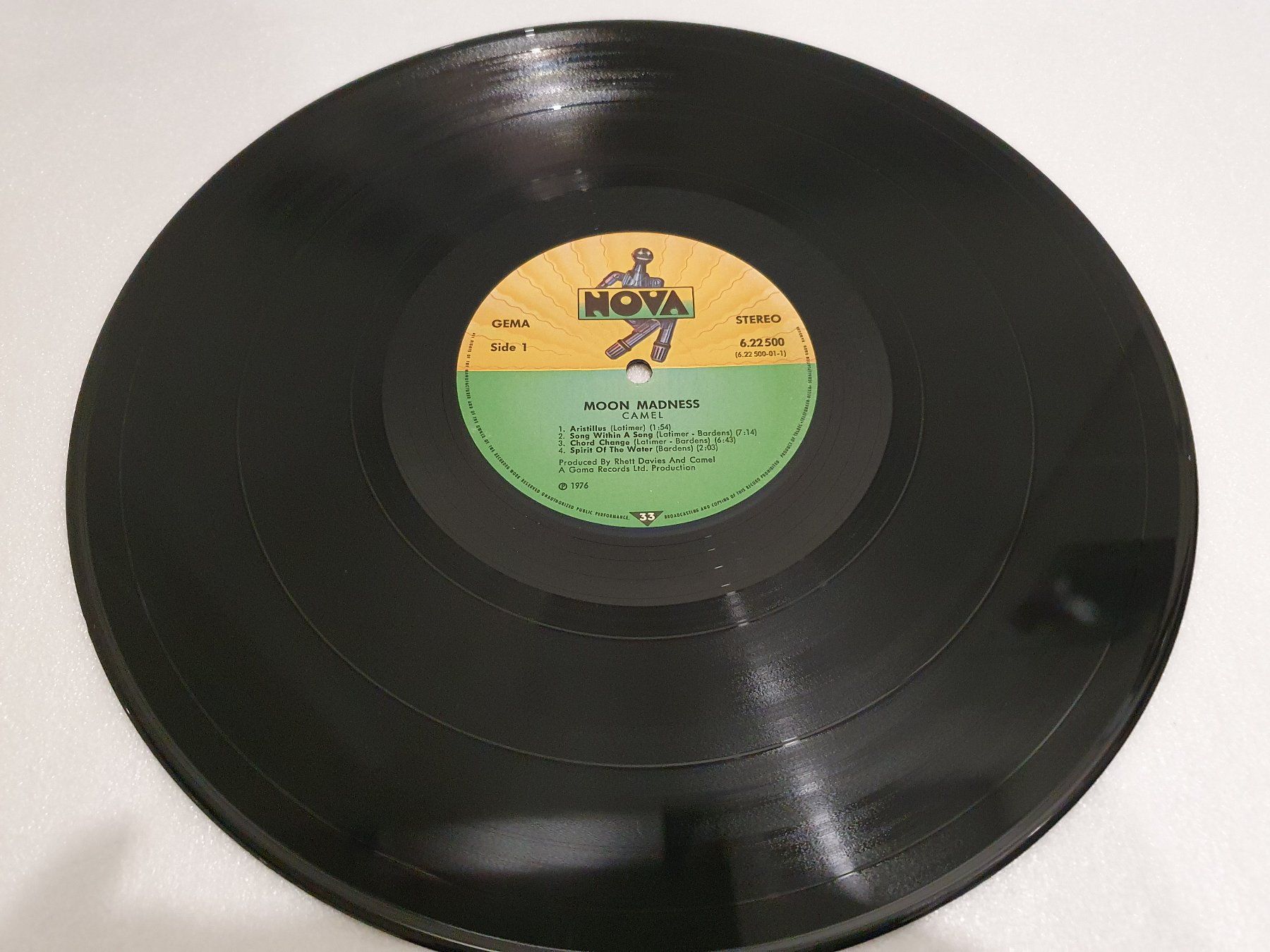 Dischi in vinile: Camel – Moonmadness – Usato da Uster venduto da Vinyl-Leidenschaft 2
