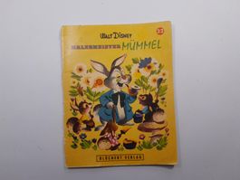 Vintage Walt Disney Bilderbuch -  Malermeister Mümmel