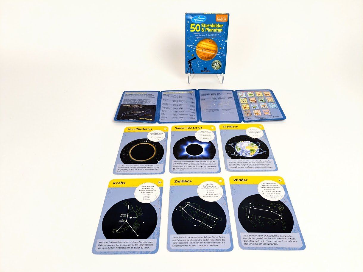 Giochi: MOSES 50 Sternenbilder & Planeten – Usato da Thun venduto da Restwert_Thun 3