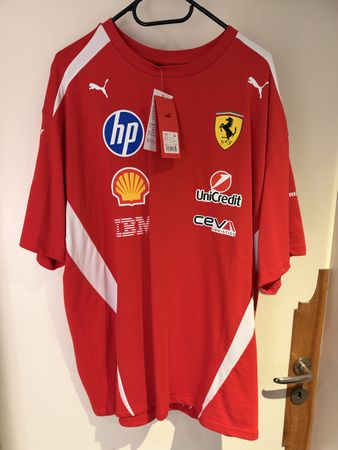 Puma Scuderia Ferrari HP Replica Drivers T-Shirt Unisex L 