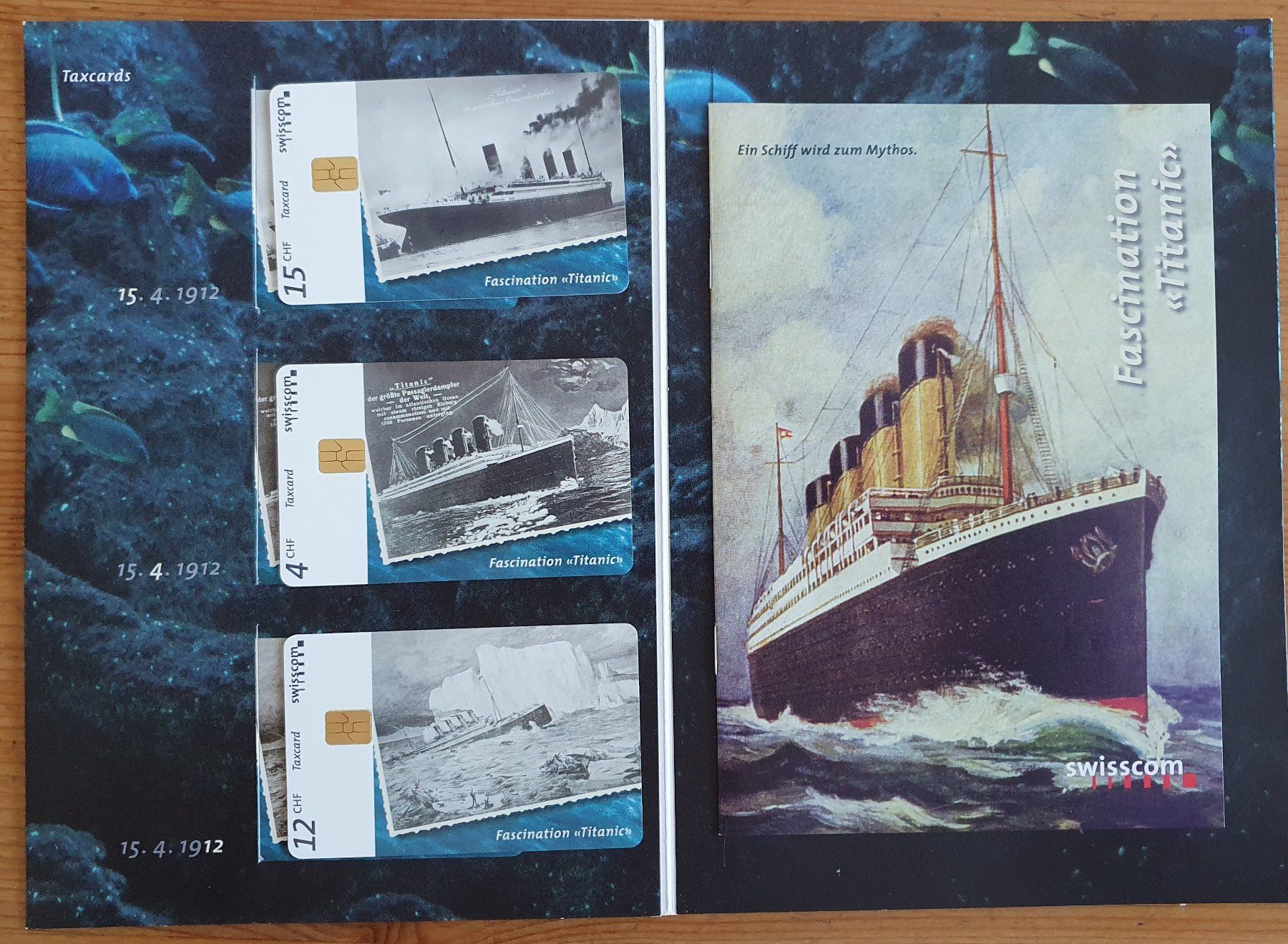 Swisscom Schede telefoniche: TITANIC TAXCARDSET – Nuovo (secondo la descrizione) da Dällikon venduto da Minita 1