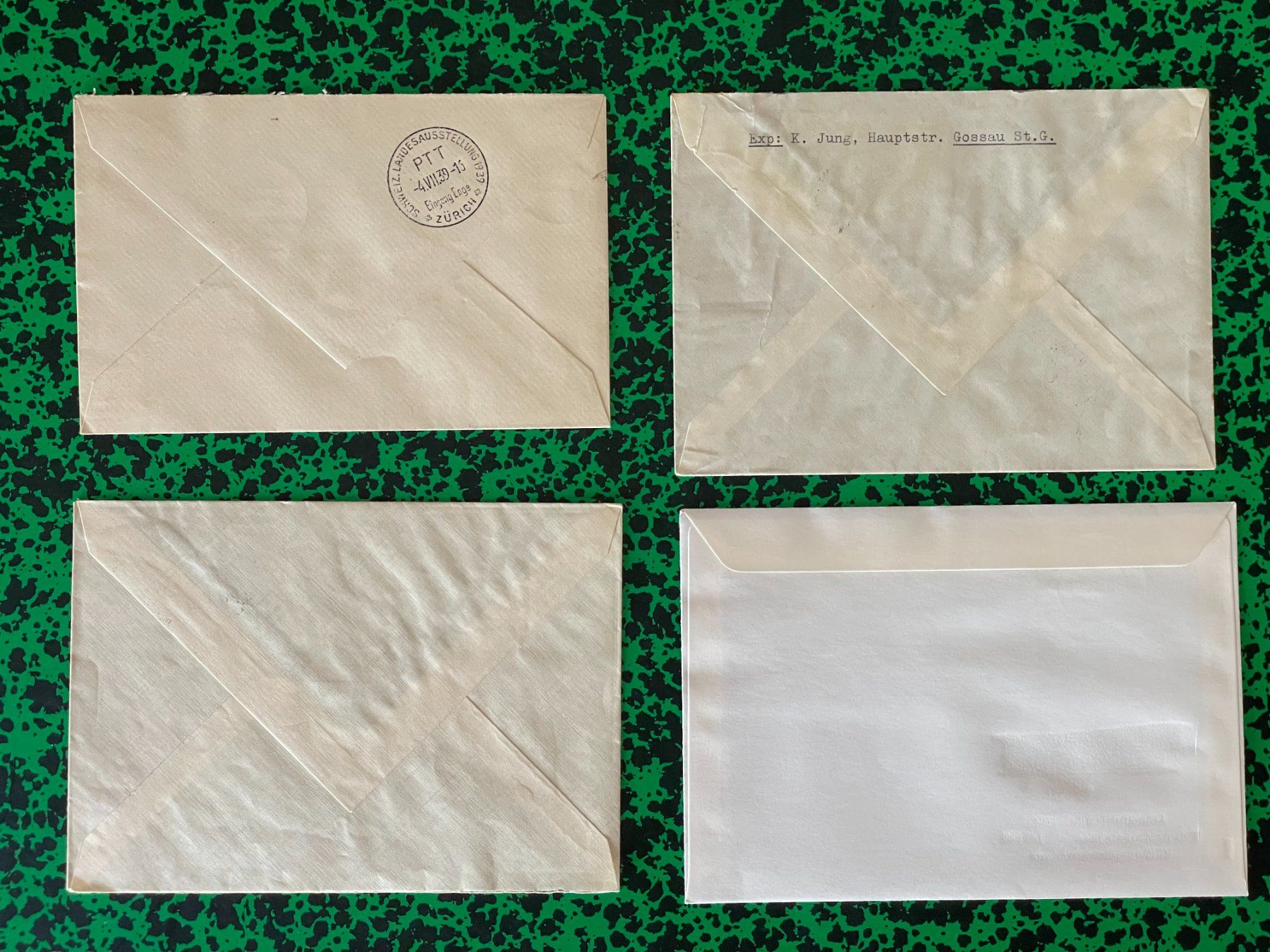 Alle Briefmarken: Briefe – Gebraucht aus Menzingen von Wlukas 1