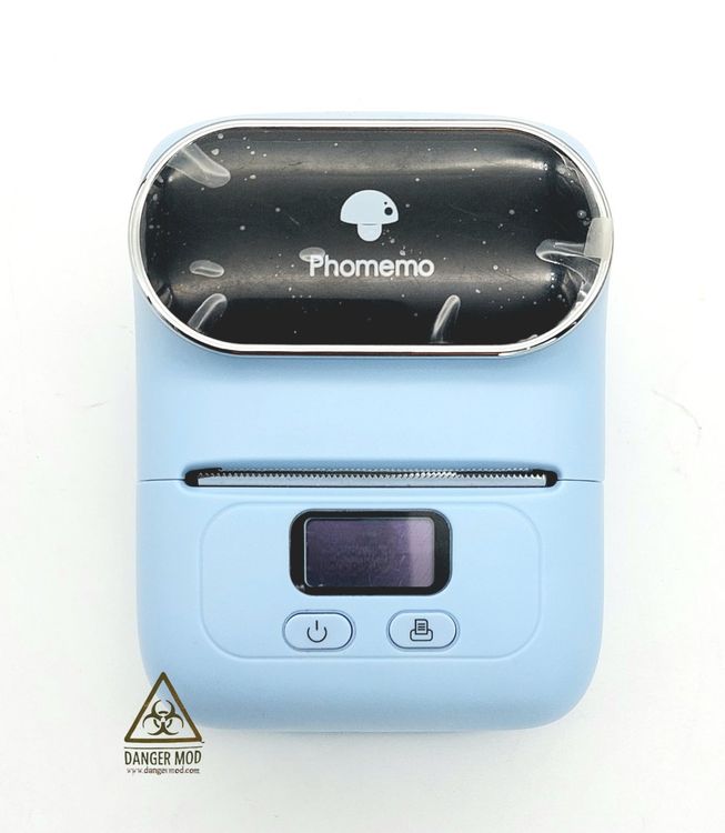 Phomemo Imprimante Étiquettes M110 Bluetooth - Portable Avec 1 Rouleau 40x30mm Pour Codes Barres, Vêtements, Bijoux Et Vente Au Détail
