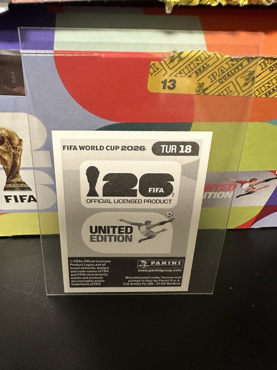 Panini Sammelbilder & Trading cards: TUR 18 - Panini WM 2026 – Neu (gemäss Beschreibung) aus Kreuzlingen von Bes-GamingCollection 1
