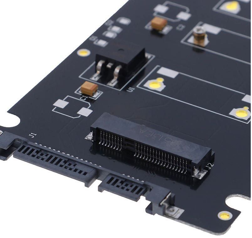 Harddisks: mSATA SSD auf 2,5 Zoll SATA3-Adapter – Neu und originalverpackt aus Unterägeri von RmOnline 6