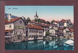 VALLORBE - Vue partielle