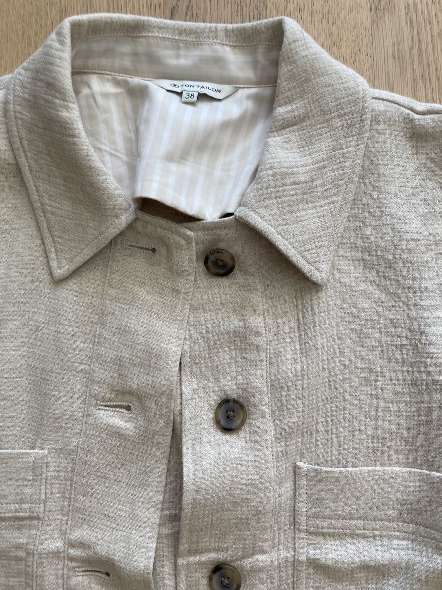 Tom Tailor Giacche: Fabrikneue Tom Tailor Hemdjacke, Gr. 38 – Nuovo e nell'imballaggio originale da Otelfingen venduto da pat_8jmb 4