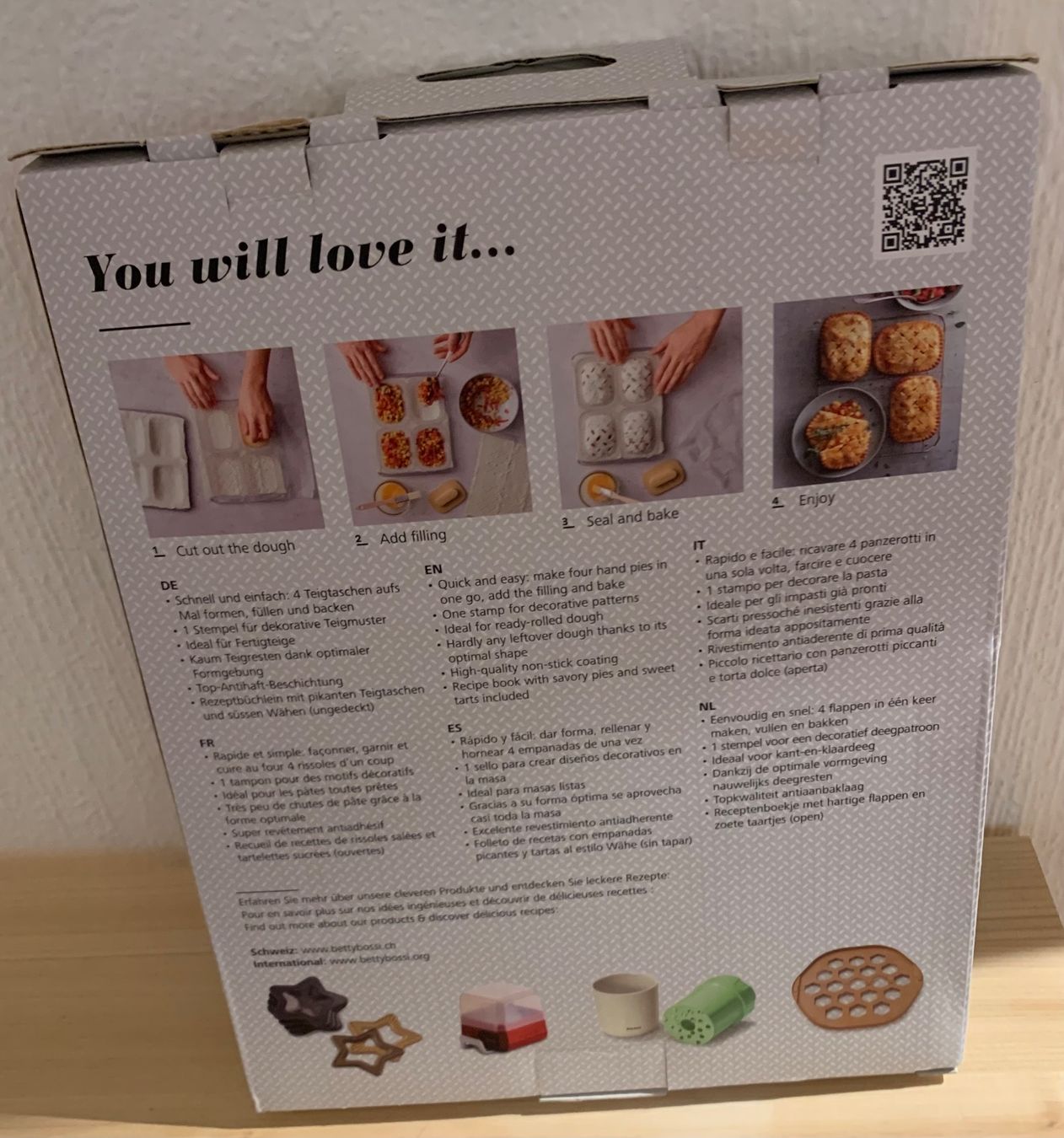 Backformen: Betty Bossi Pastry Pocket Maker – Neu (gemäss Beschreibung) aus Prilly von Sissi_1009 1