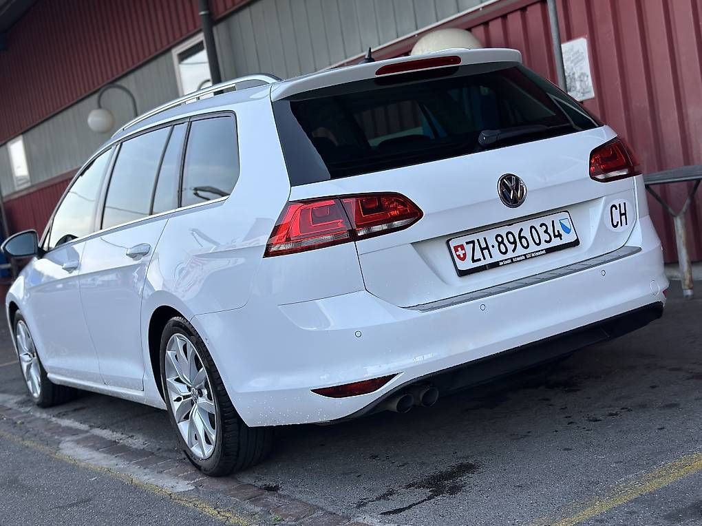 VW Autos: VW Golf Variant Weiss Zustand gut – D'occasion à Oberglatt ZH par ali_t8qg 2
