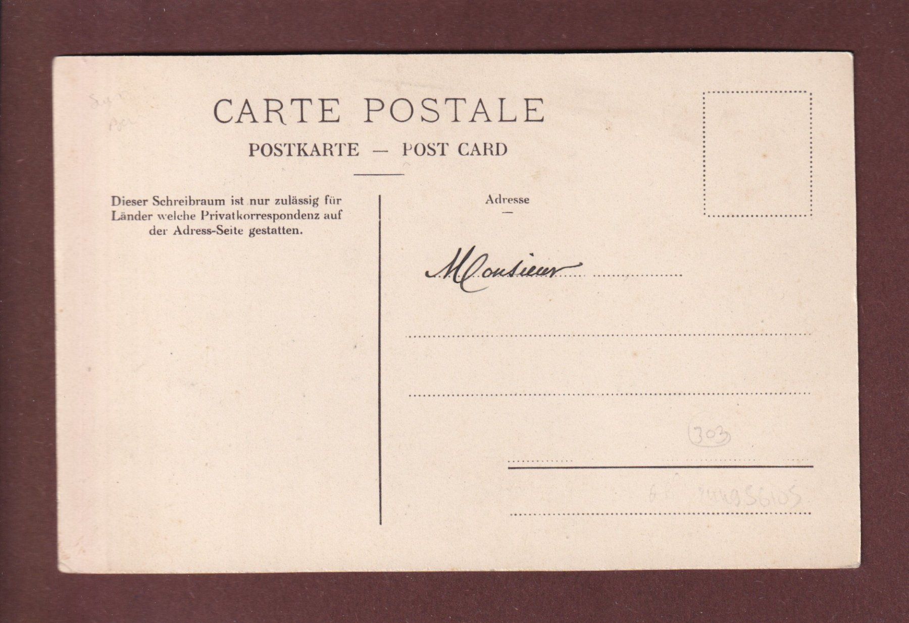 Cartoline postali: INTERLAKEN - Hotel Beau-Site – Usato da Pully venduto da nicecards 1