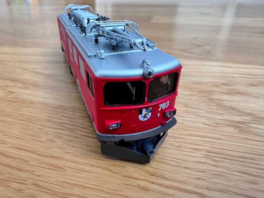 Bemo Modelleisenbahnen: Bemo 1254 143 RhB Ge 6/6 St. Moritz H0m Elok – Gebraucht aus Basel von szbdsfrjs 3