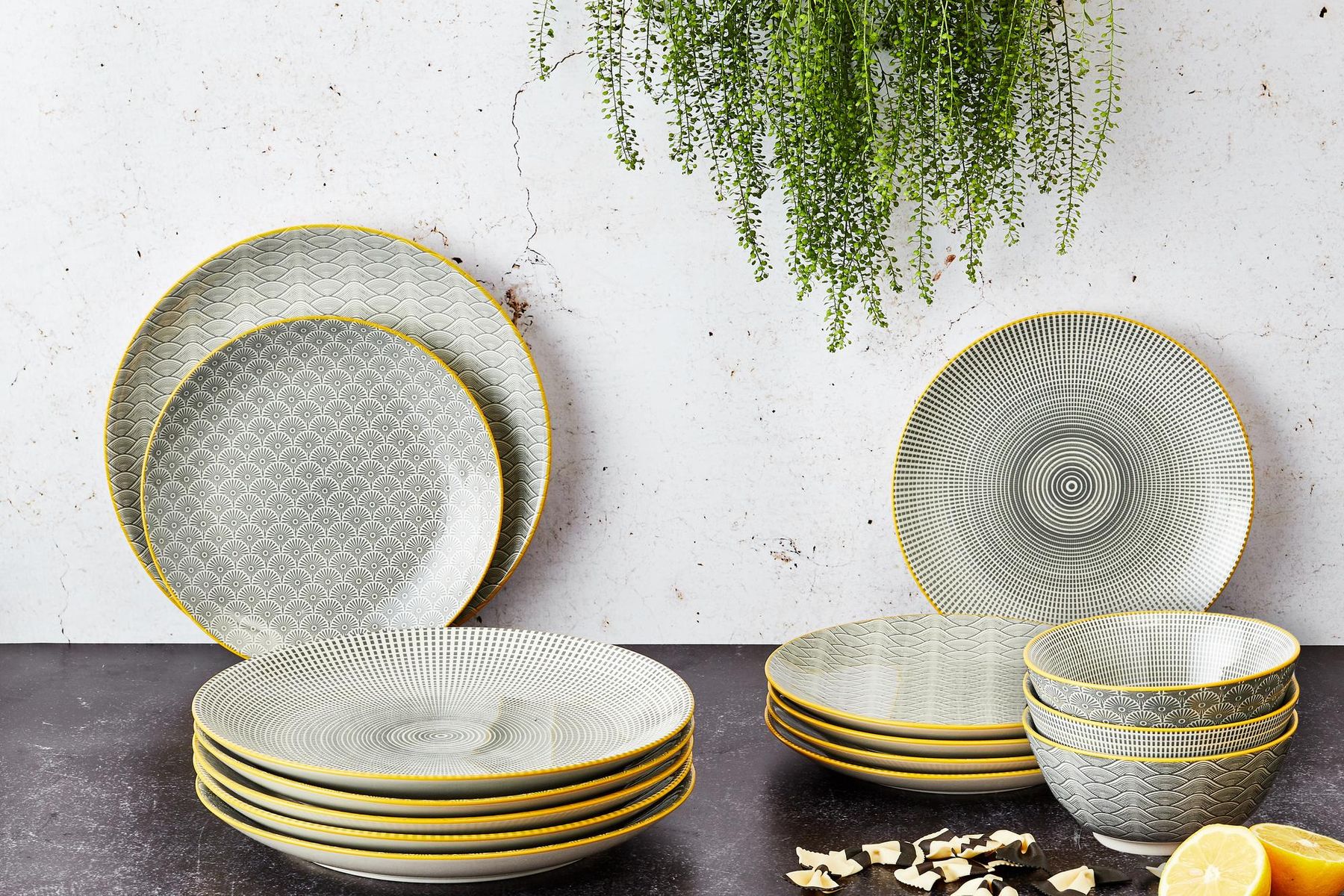 Geschirrsets: Geschirr-Set PATTERN – Neu und originalverpackt aus Bremgarten AG von simpliCH 1