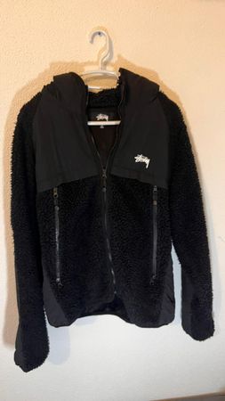 Jacke von Stüssy Gr. M - schwarz, Top Zustand!