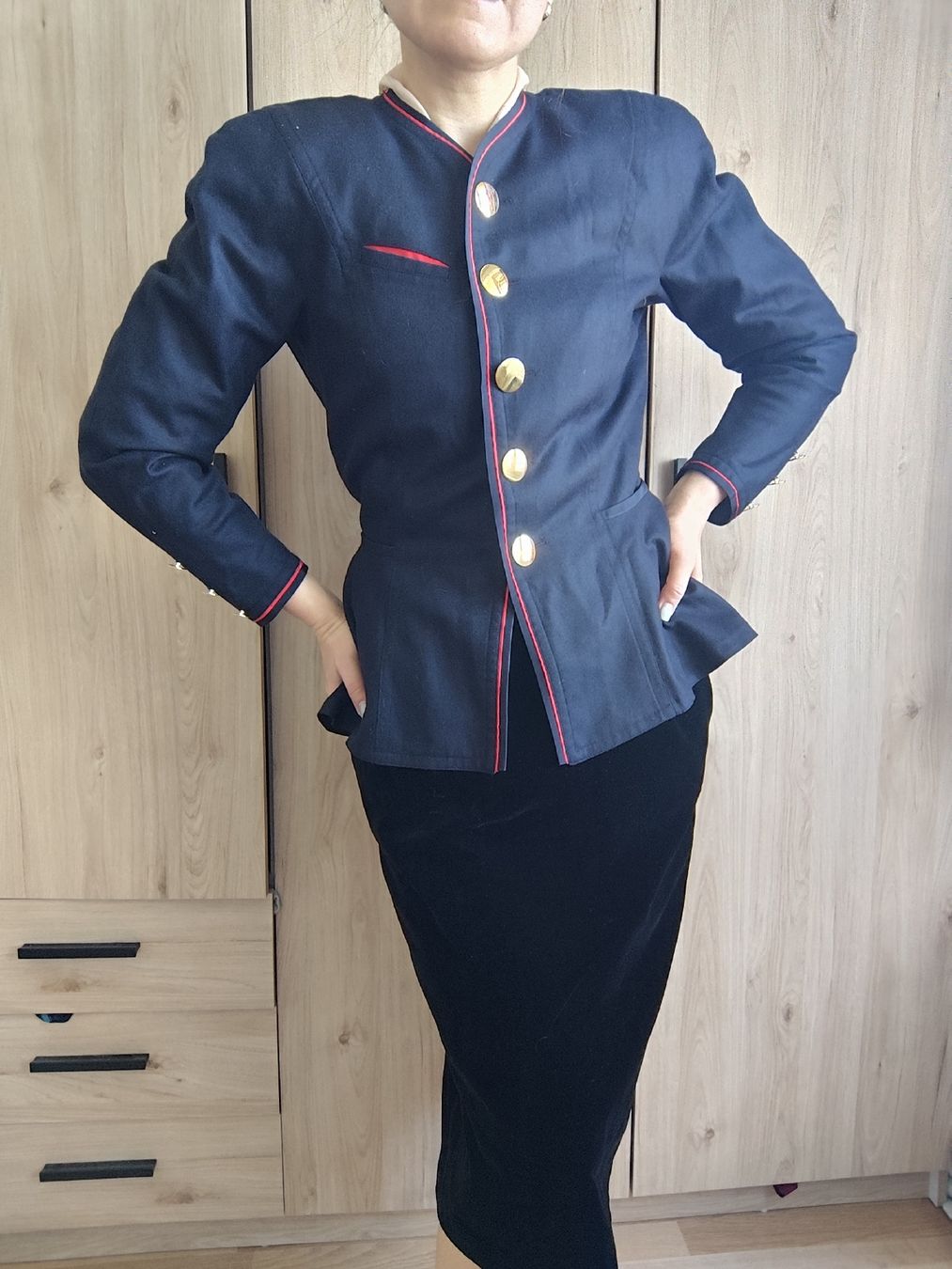 Vestes: DEFEKT Vintage TH Braun Wool Blend Jacket – Défectueux à Mägenwil par VintageGirly 1