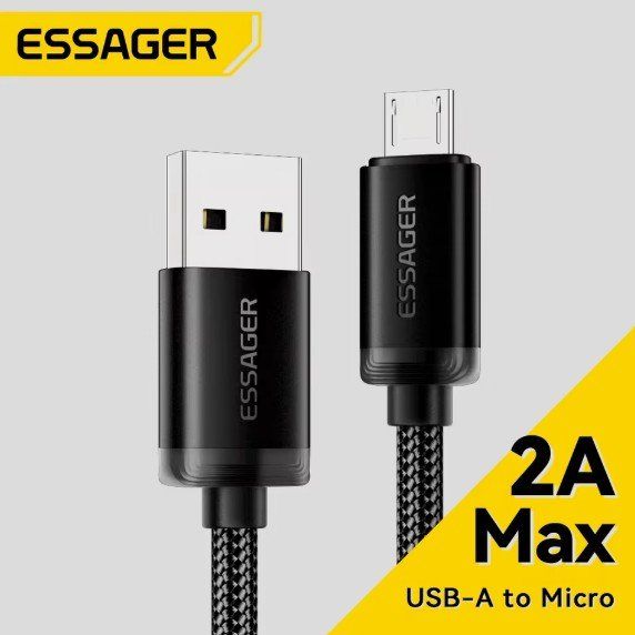 Cavi: Essager Micro USB Kabel Fast Charge Ladekabel Datenkabel 1m – Nuovo e nell'imballaggio originale da Rorschacherberg venduto da elektrofreak