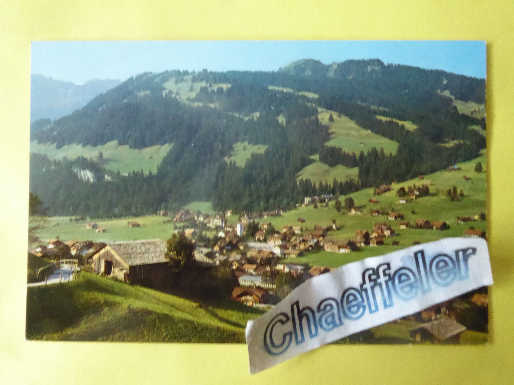 Cartoline postali: 26904 Lenk, Berner Oberland – Usato da Zürich venduto da Chaeffeler