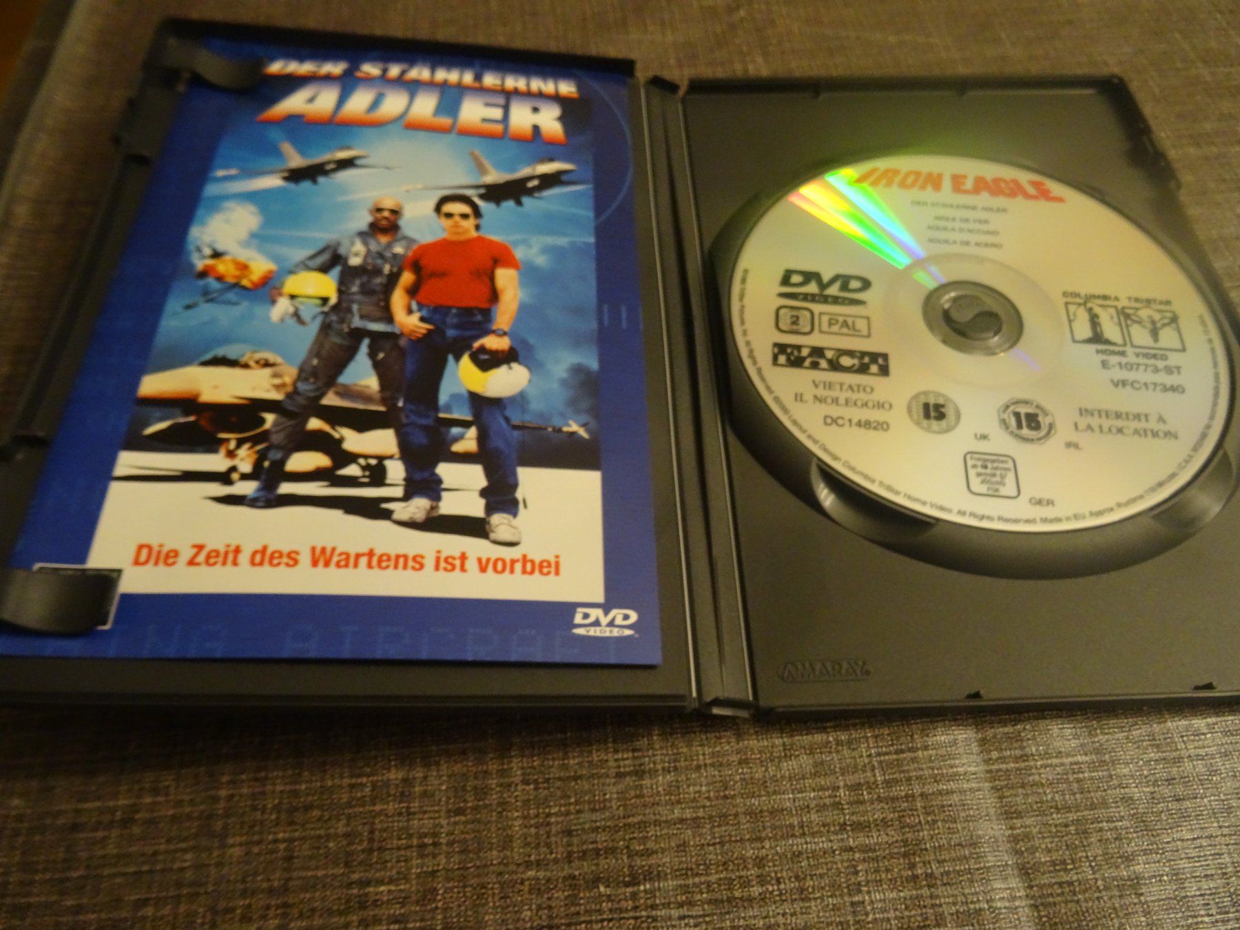 Alle DVDs: Der Stählerne Adler Iron Eagle DVD – Gebraucht aus Olten von Disc-Verkauf 1