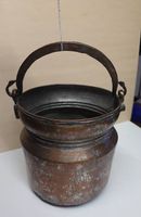 Kupfer/Messing Kessel / Kübel / Kupferkessel / Hexenkessel
